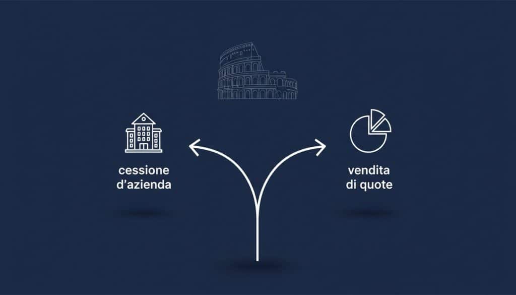 differenza tra cessione d'azienda e vendita